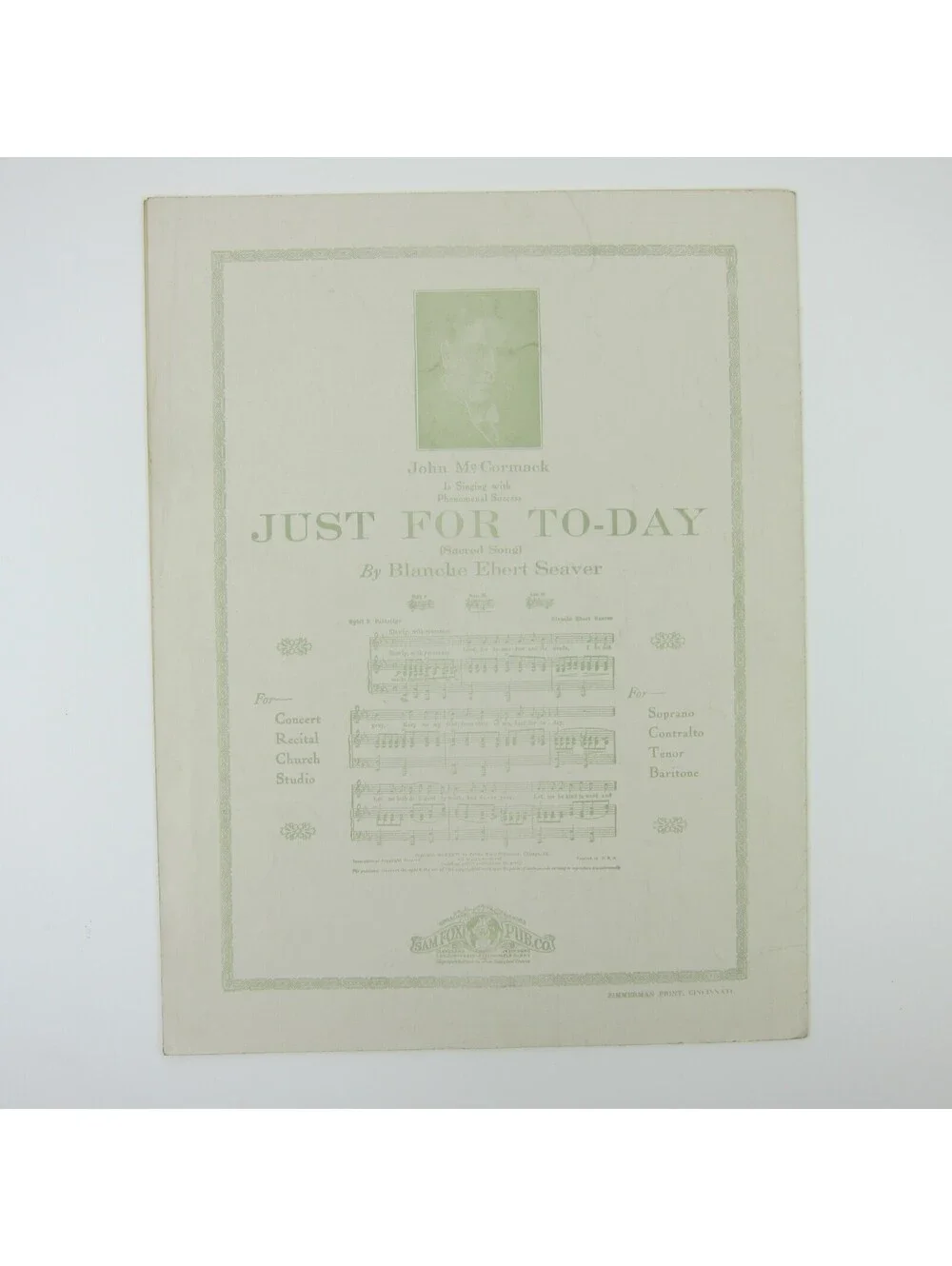 The Prayer Perfect Sheet Music James Whitcomb Riley Ervine Stenson Vintage 1930s